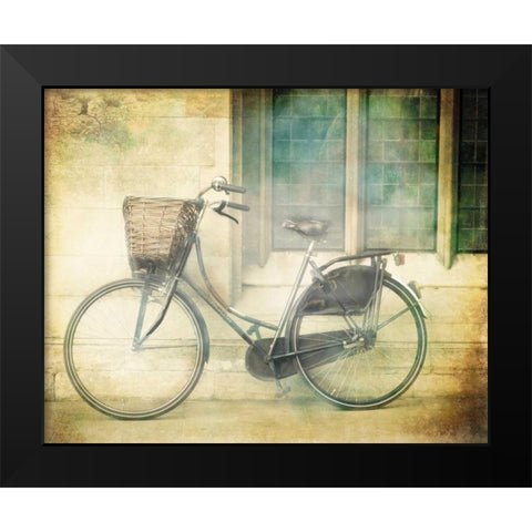 Ride Away Black Modern Wood Framed Art Print by Bevan, Keri