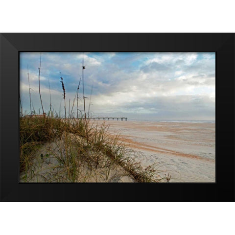 Sand Dunes I Black Modern Wood Framed Art Print by Burdick, Chuck