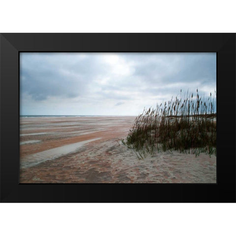 Sand Dunes II Black Modern Wood Framed Art Print by Burdick, Chuck