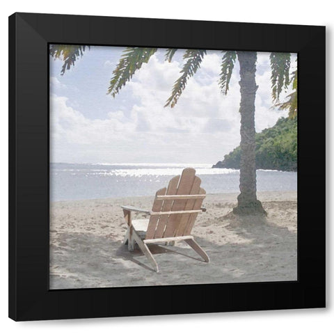 Carribean Dream Black Modern Wood Framed Art Print by Bay, Noah