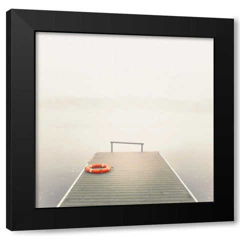 Ethereal Summer Black Modern Wood Framed Art Print by Bell, Nicholas