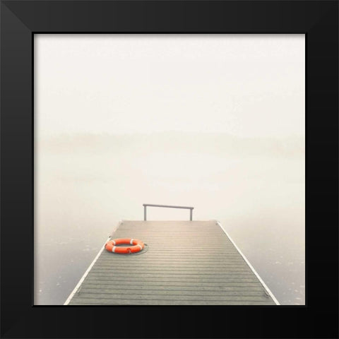 Ethereal Summer Black Modern Wood Framed Art Print by Bell, Nicholas