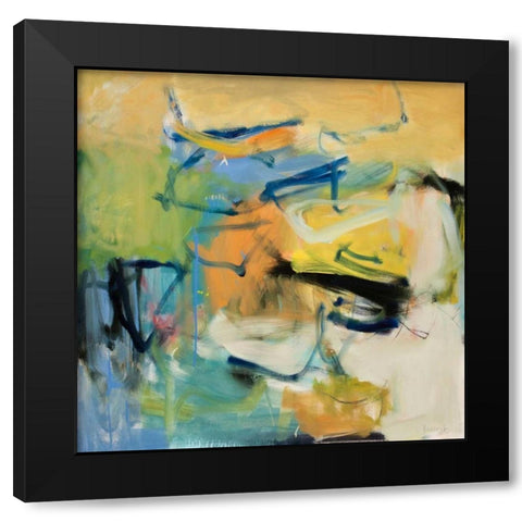 All That Jazz I Black Modern Wood Framed Art Print with Double Matting by Blalock, Clara