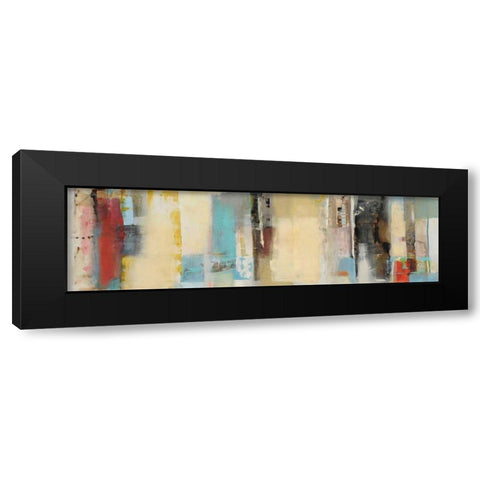 Serie Caminos #11 Black Modern Wood Framed Art Print with Double Matting by Benedicto, Ines