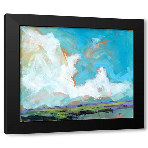 Sky Four-Massif Black Modern Wood Framed Art Print by Bailey, Paul