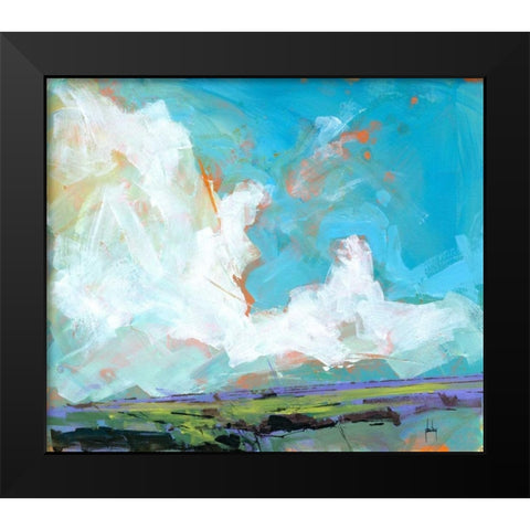 Sky Four-Massif Black Modern Wood Framed Art Print by Bailey, Paul