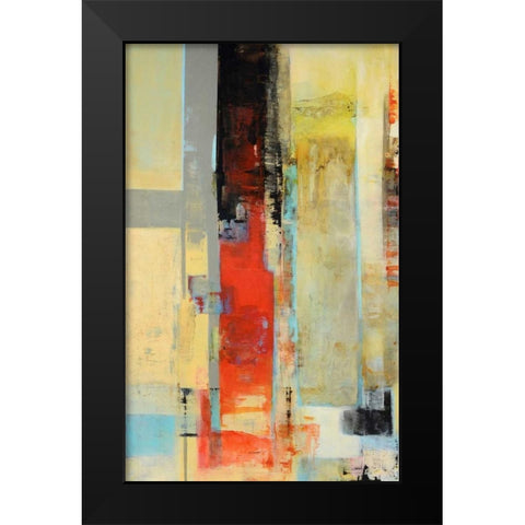 30 Serie Vertigo Black Modern Wood Framed Art Print by Benedicto, Ines
