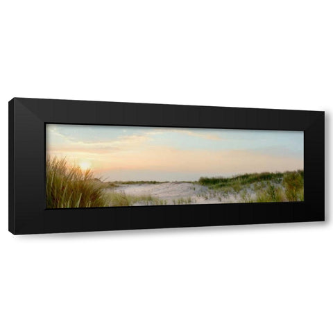 Island Sand Dunes Sunrise No. 1 Black Modern Wood Framed Art Print by Blaustein, Alan
