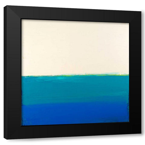 Above and Below Black Modern Wood Framed Art Print with Double Matting by Bishop, Don