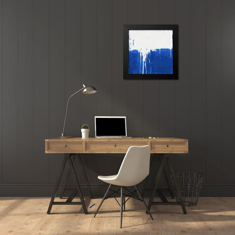 Escape Black Modern Wood Framed Art Print by Bishop, Don