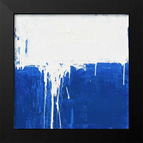 Escape Black Modern Wood Framed Art Print by Bishop, Don