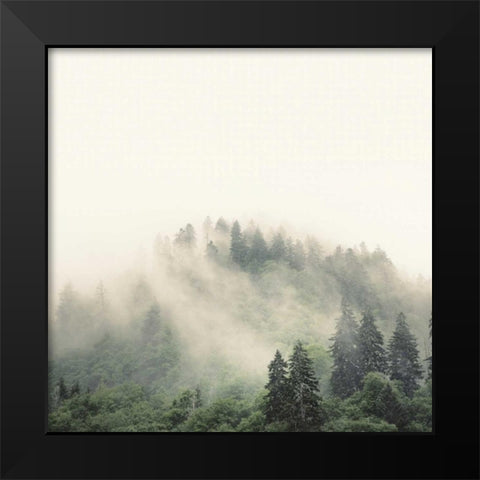 Smoky Mountains Black Modern Wood Framed Art Print by Bell, Nicholas