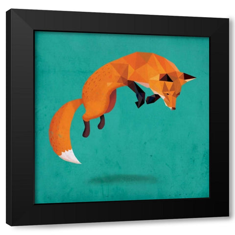 Transition Black Modern Wood Framed Art Print by Buxton, Michael