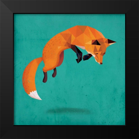 Transition Black Modern Wood Framed Art Print by Buxton, Michael