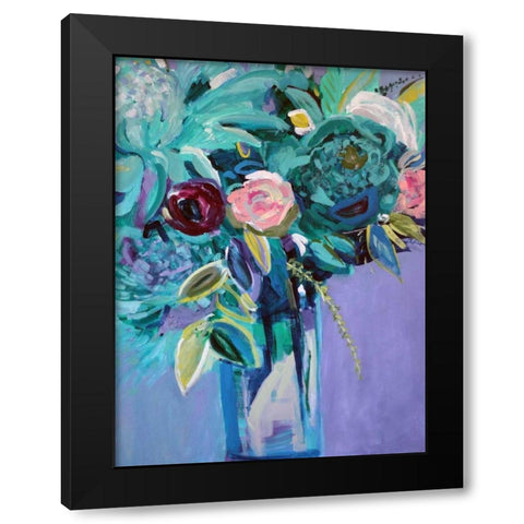 Rejuvenation Black Modern Wood Framed Art Print with Double Matting by Brewer, Jacqueline
