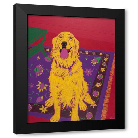 Bon Vivant Black Modern Wood Framed Art Print by Bond, Angela