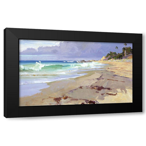 Weather Change Black Modern Wood Framed Art Print by Burtt, Marcia