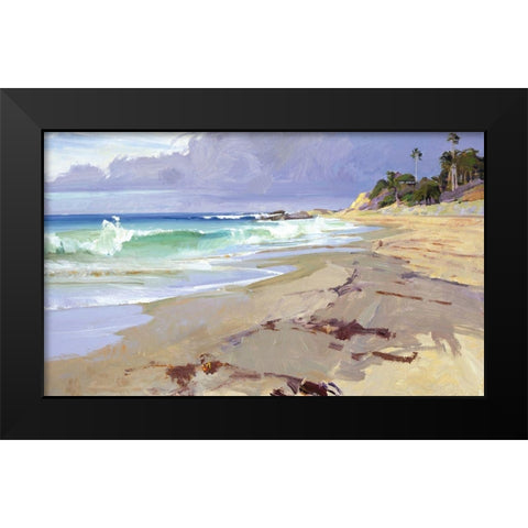 Weather Change Black Modern Wood Framed Art Print by Burtt, Marcia