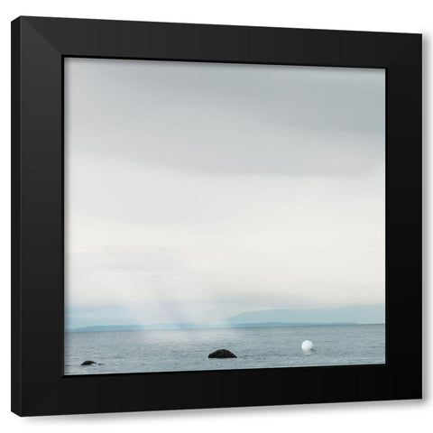 Trio Black Modern Wood Framed Art Print by Bertelli, Jon
