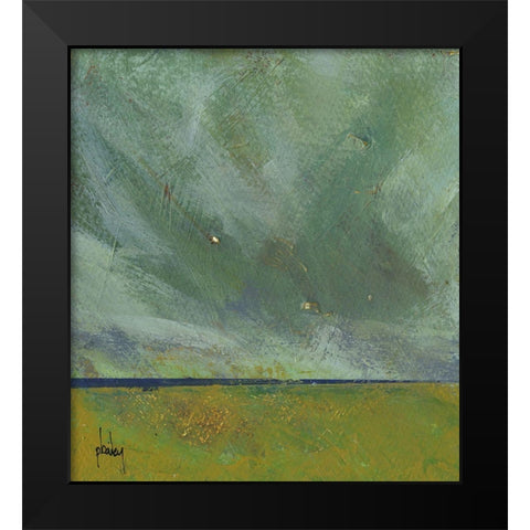 Midland Emptiness Black Modern Wood Framed Art Print by Bailey, Paul