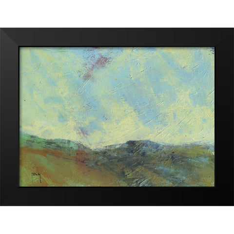Morning Light Black Modern Wood Framed Art Print by Bailey, Paul