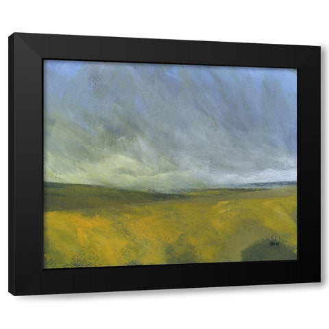 Open Moor Black Modern Wood Framed Art Print by Bailey, Paul