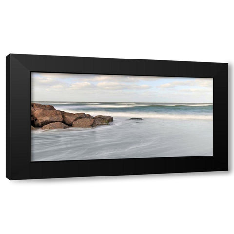 Florida Gulf Coast Black Modern Wood Framed Art Print by Bell, Nicholas