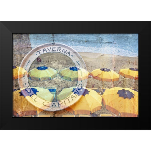 Taverna del Capitano #1 Black Modern Wood Framed Art Print by Blaustein, Alan