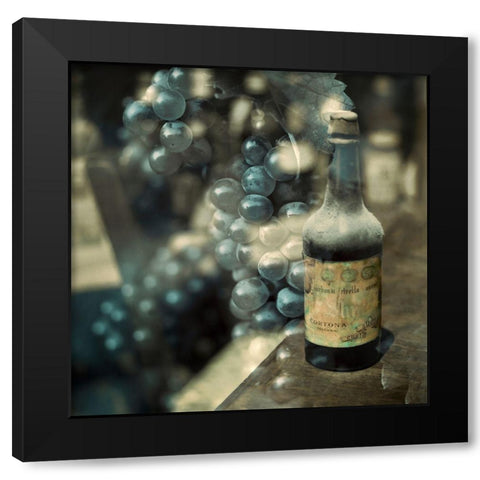 Tuscan Caffe #1 Black Modern Wood Framed Art Print by Blaustein, Alan