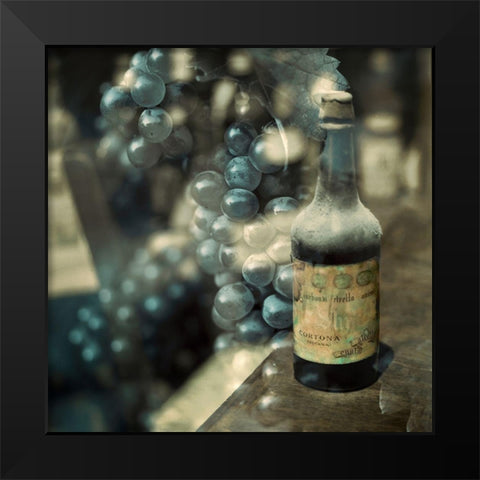 Tuscan Caffe #1 Black Modern Wood Framed Art Print by Blaustein, Alan