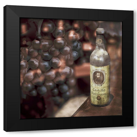 Tuscan Caffe #4 Black Modern Wood Framed Art Print by Blaustein, Alan