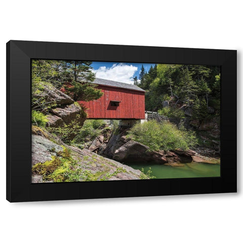 Out of the Past Black Modern Wood Framed Art Print by Burdick, Chuck