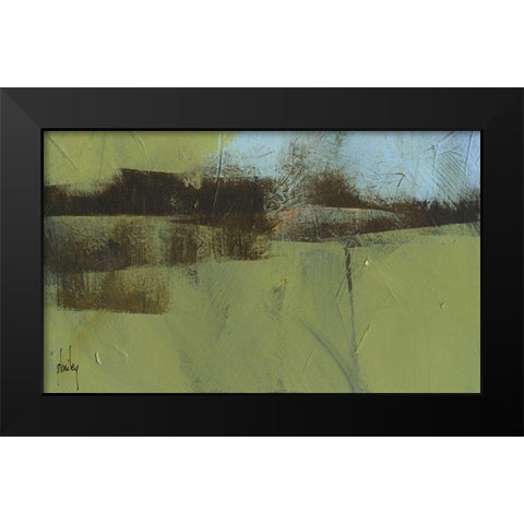 Road Again Black Modern Wood Framed Art Print by Bailey, Paul