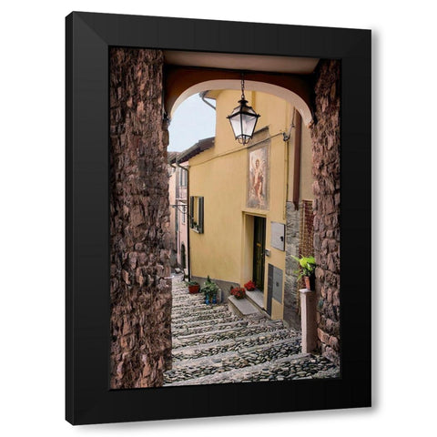 Rezzonico Arc 1 Black Modern Wood Framed Art Print by Blaustein, Alan