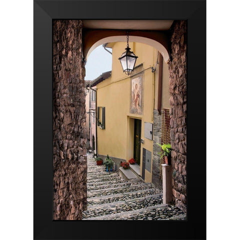 Rezzonico Arc 1 Black Modern Wood Framed Art Print by Blaustein, Alan