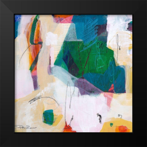Oide 4 Black Modern Wood Framed Art Print by Beer, Pamela K.