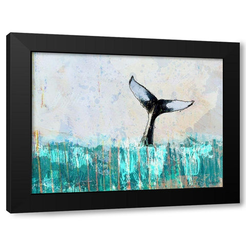 Solo Fluke Black Modern Wood Framed Art Print by Baran, John
