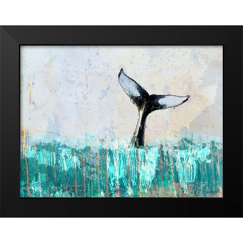 Solo Fluke Black Modern Wood Framed Art Print by Baran, John