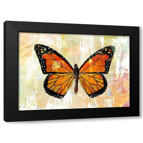 Monarch No. 1.0 Black Modern Wood Framed Art Print by Baran, John