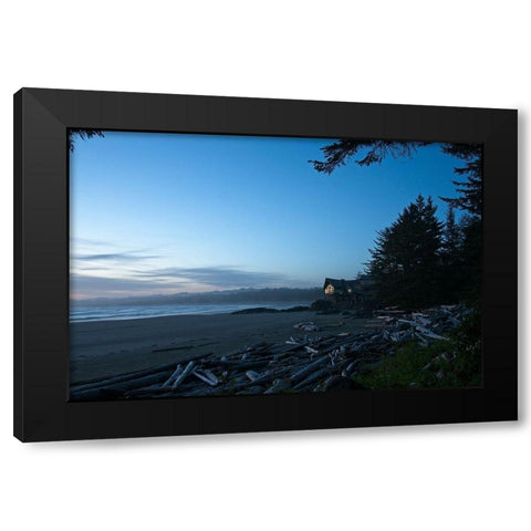 Home At Last Black Modern Wood Framed Art Print by Burdick, Chuck