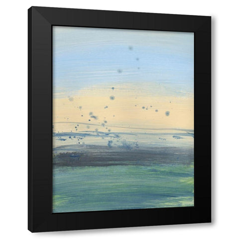 Soul Of The Ocean No. 1 Black Modern Wood Framed Art Print with Double Matting by Baker, Bronwyn