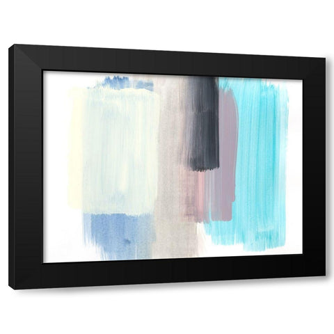 Finding The Way Black Modern Wood Framed Art Print by Baker, Bronwyn