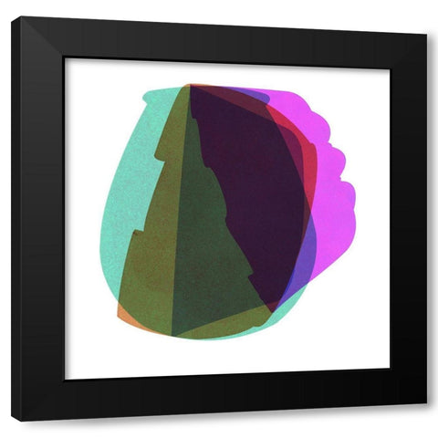 Umbra Home 4 Black Modern Wood Framed Art Print with Double Matting by Berman, Laura