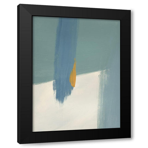Cast Shadow Black Modern Wood Framed Art Print with Double Matting by Baker, Bronwyn