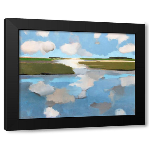 A Dutch Day Black Modern Wood Framed Art Print by Burggraaf, Stella
