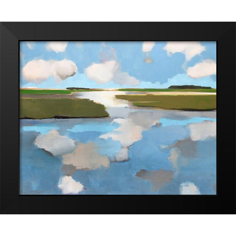 A Dutch Day Black Modern Wood Framed Art Print by Burggraaf, Stella