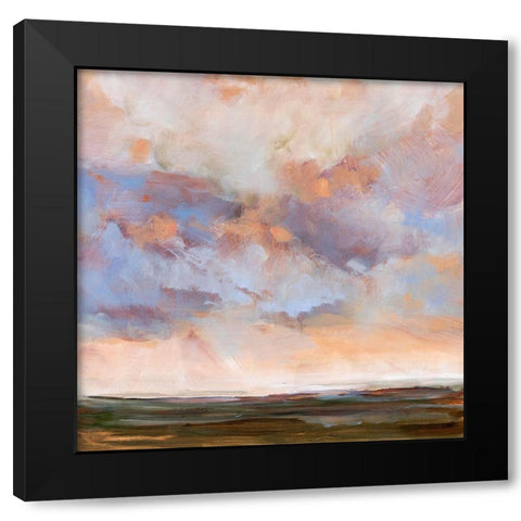 At Sea Black Modern Wood Framed Art Print by Burggraaf, Stella