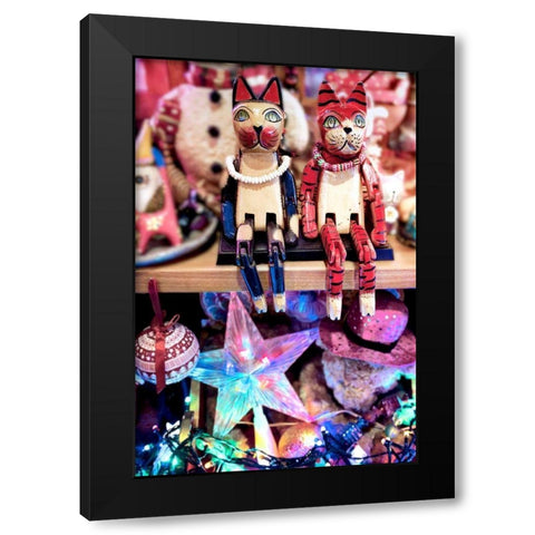 Nagano Cafe 20 Black Modern Wood Framed Art Print by Blaustein, Alan