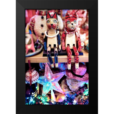 Nagano Cafe 20 Black Modern Wood Framed Art Print by Blaustein, Alan