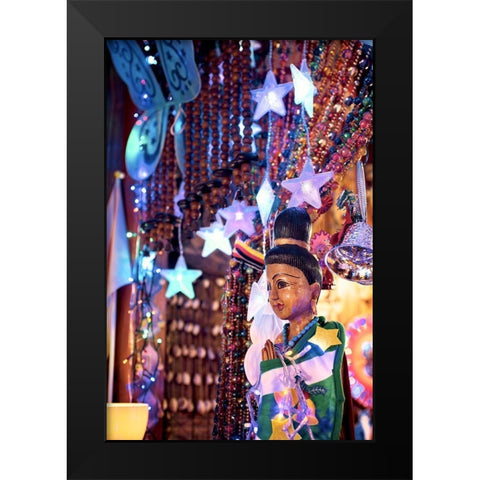 Nagano Cafe 18 Black Modern Wood Framed Art Print by Blaustein, Alan